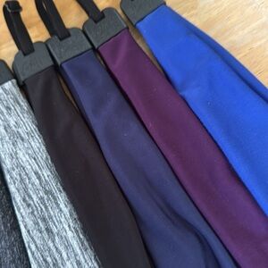 NWOT Hipsy Set of 8 XFlex Adjustable Stretchy Headbands Multicolors Size Regular